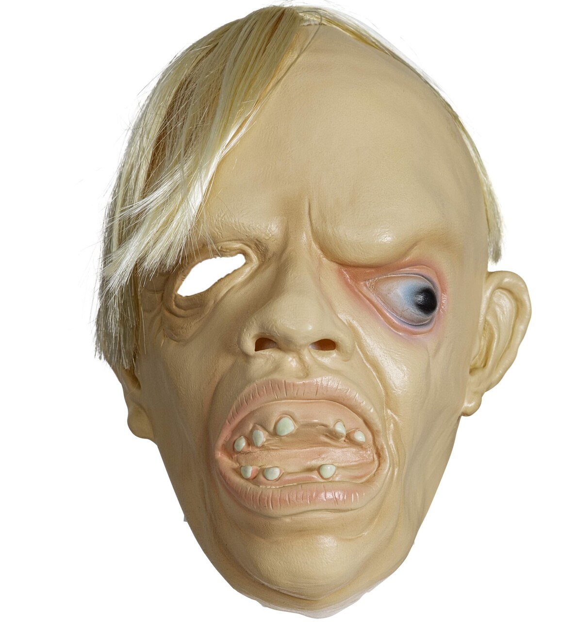 Creepy Scary Costume Mask - Ugly Funny Rubber Face Masks Toy Props Costume Accessories for Adults and Children